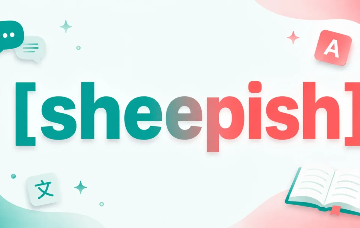 Best Sheepish Meaning: Definition, Synonyms & Examples 2026