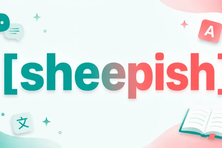 Best Sheepish Meaning: Definition, Synonyms & Examples 2026