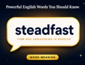 Best Steadfast Meaning: Definition, Examples & Usage Guide 2026