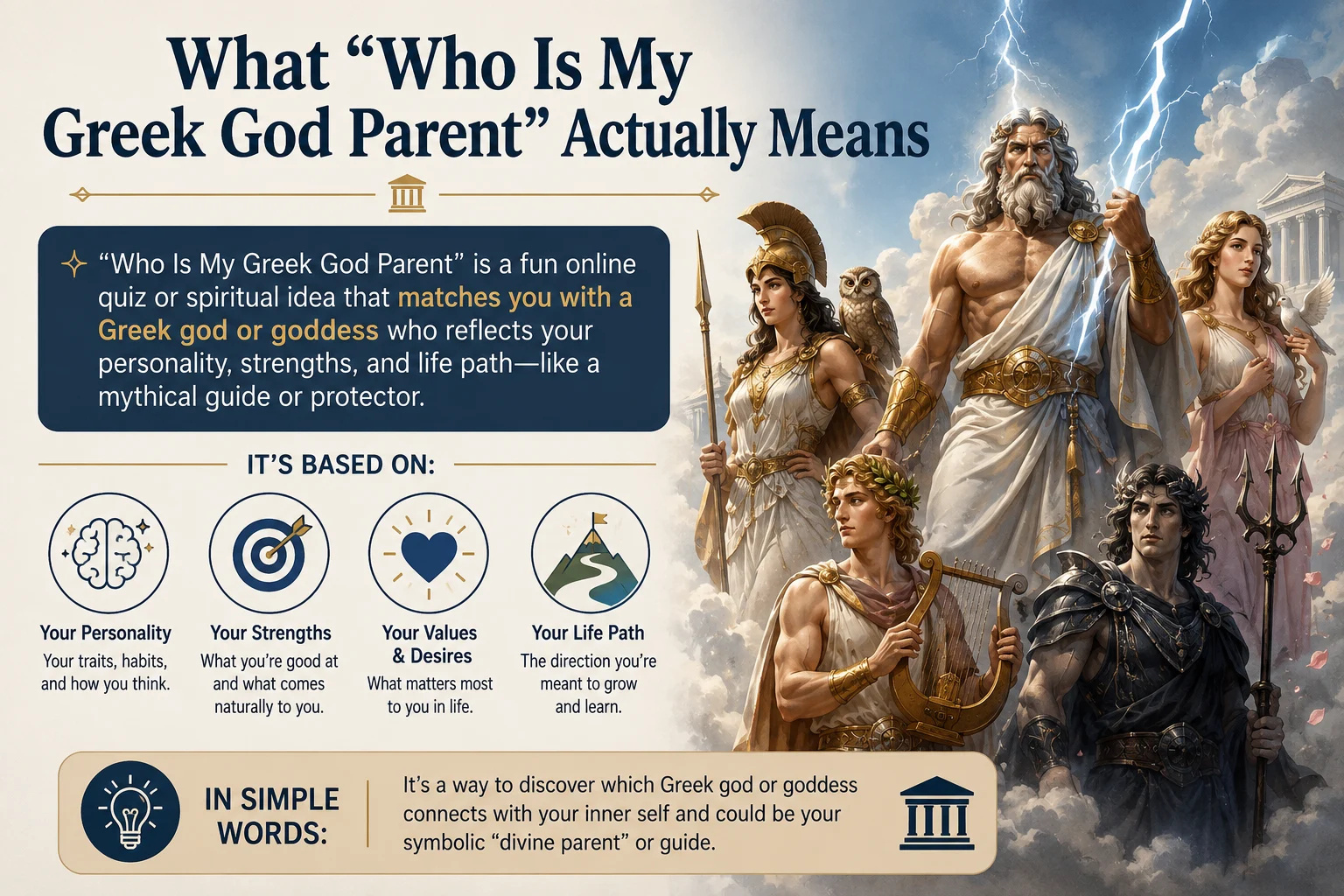What "Who Is My Greek God Parent" Actually Means