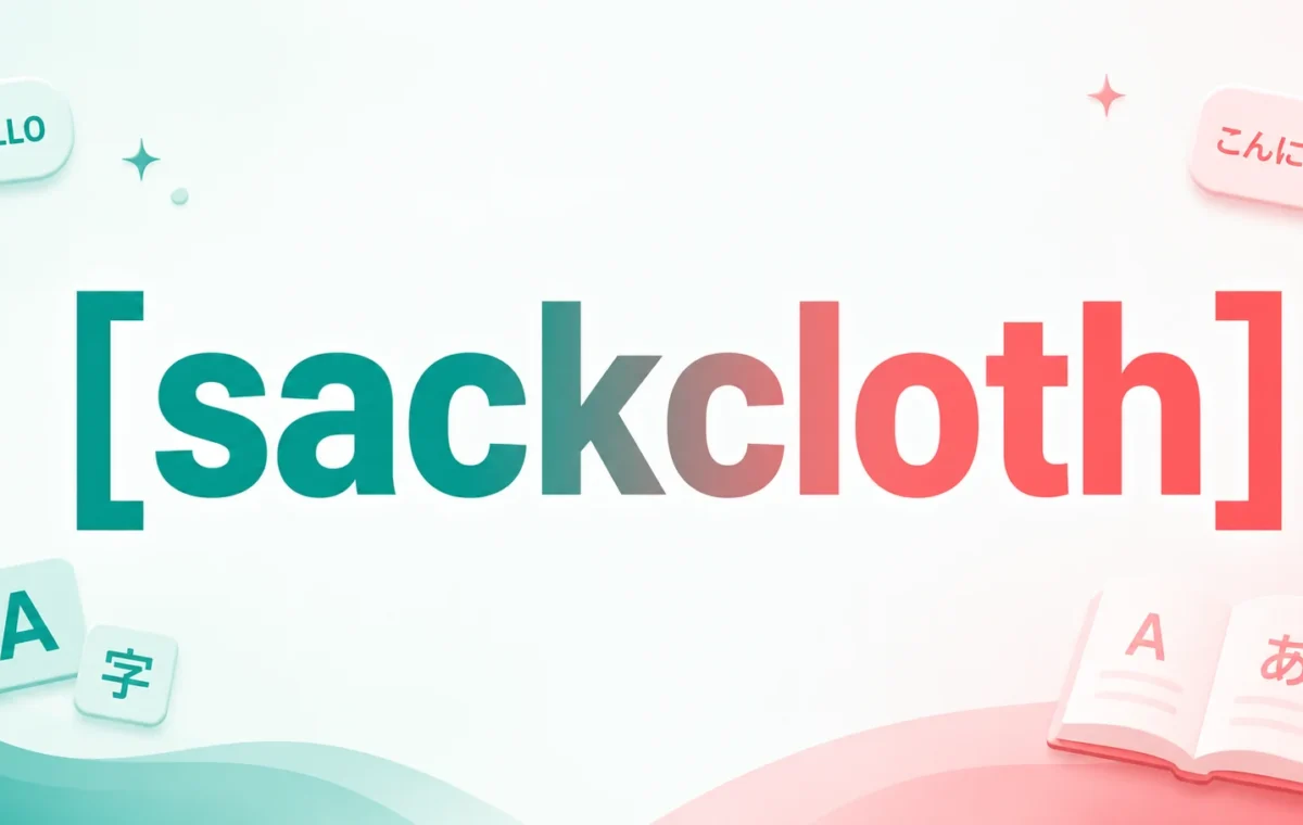 Best Sackcloth Meaning, Origin and Modern Usage 2026