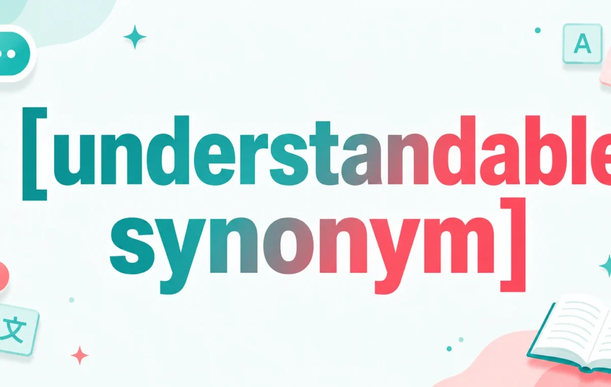Best Understandable Synonym: 25 Better Alternatives 2026