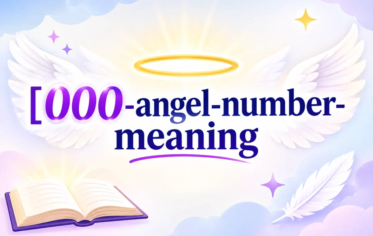 000-angel-number-meaning: What 000 May Symbolize
