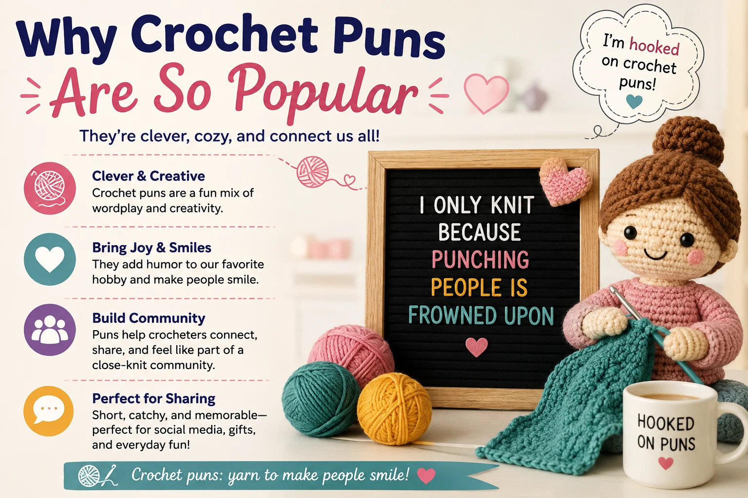 Why Crochet Puns Are So Popular