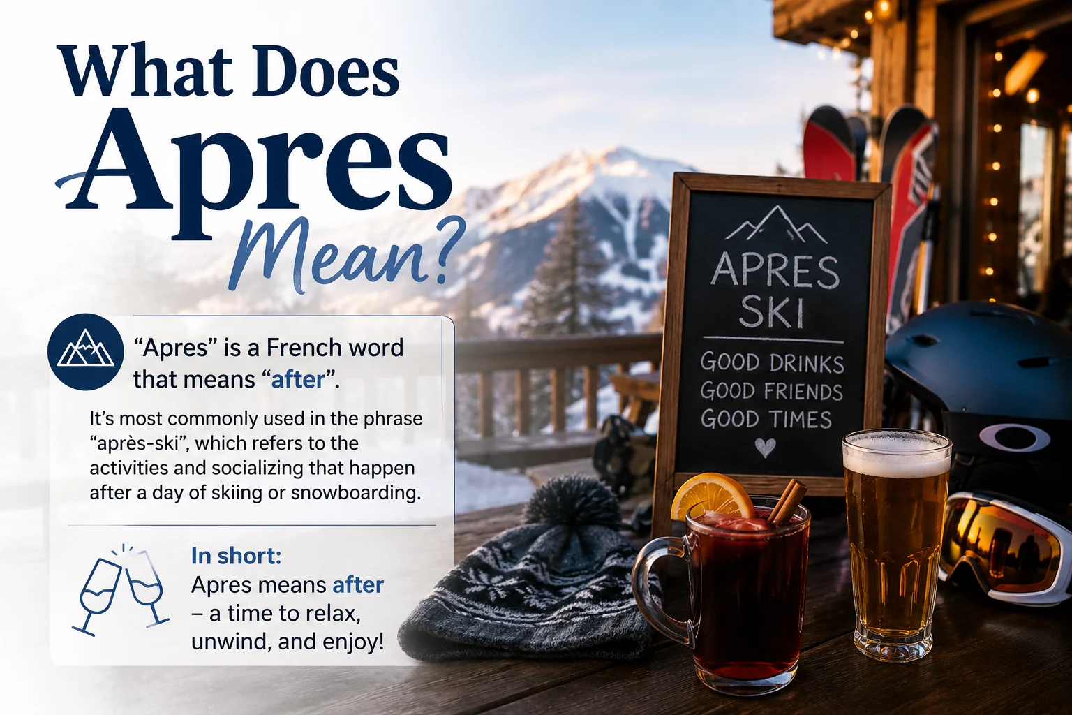 What Does Apres Mean?