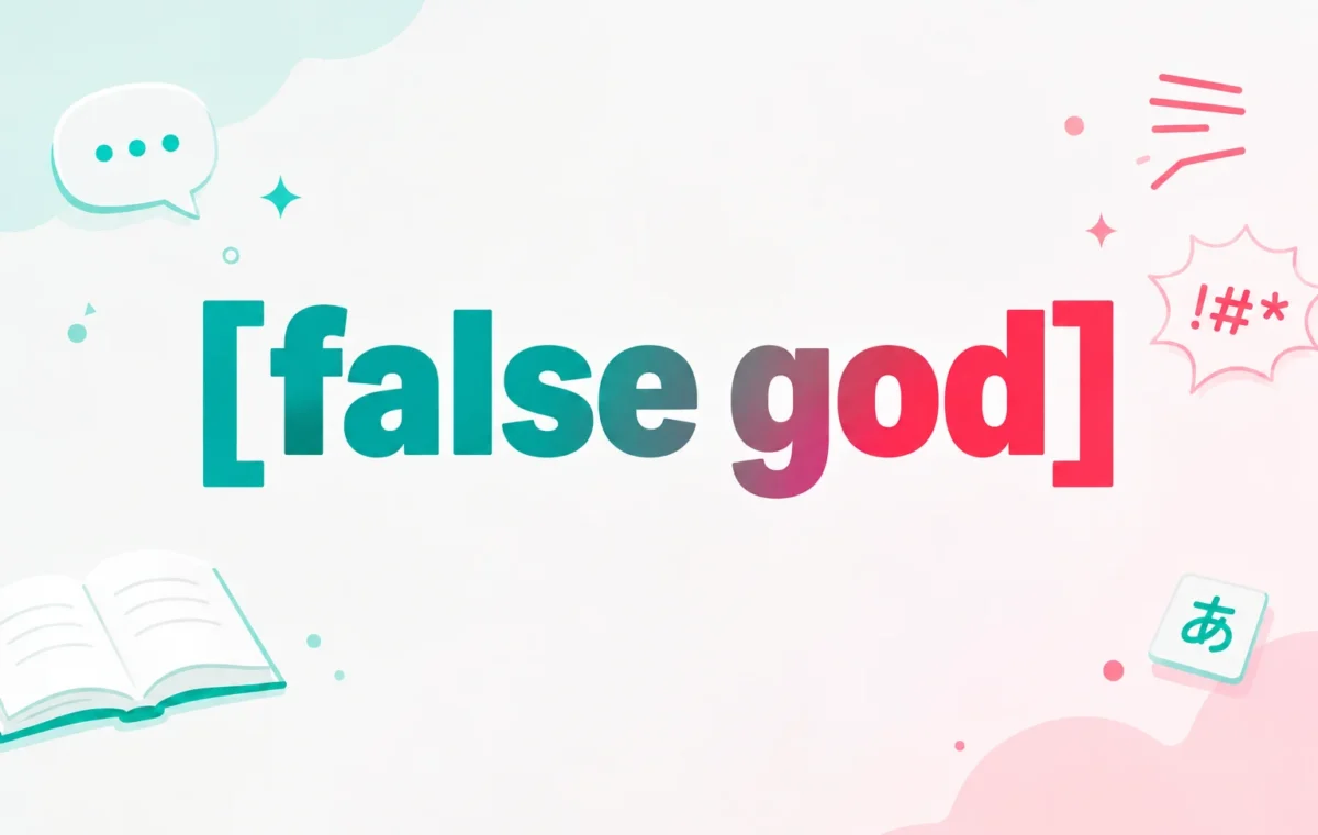 False God Meaning: Definition, Origin & Usage is the  best in 2026
