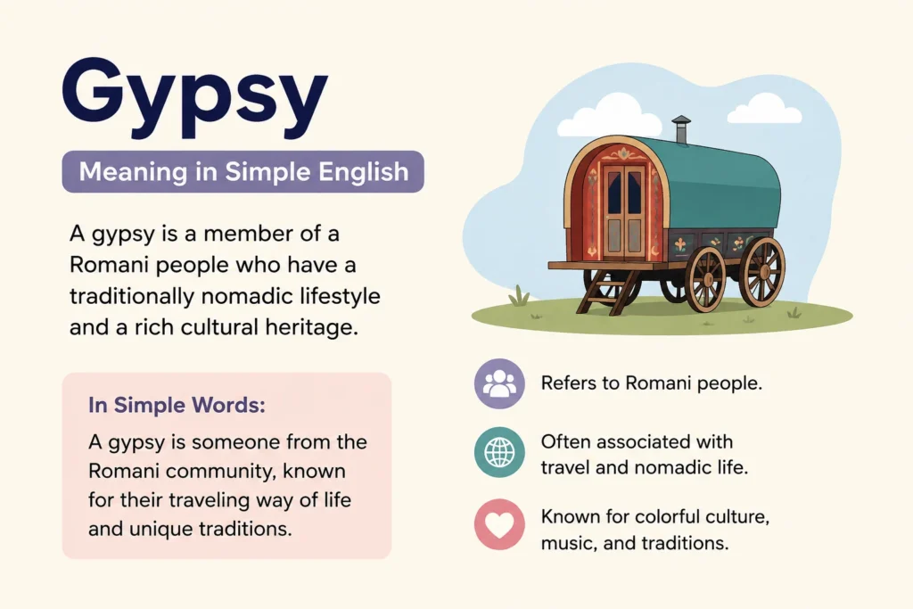 Gypsy Meaning in Simple English