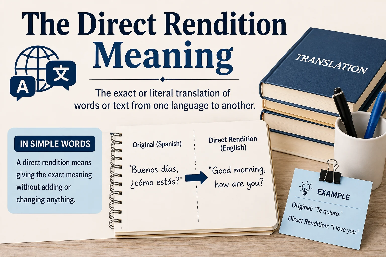 The Direct Rendition Meaning