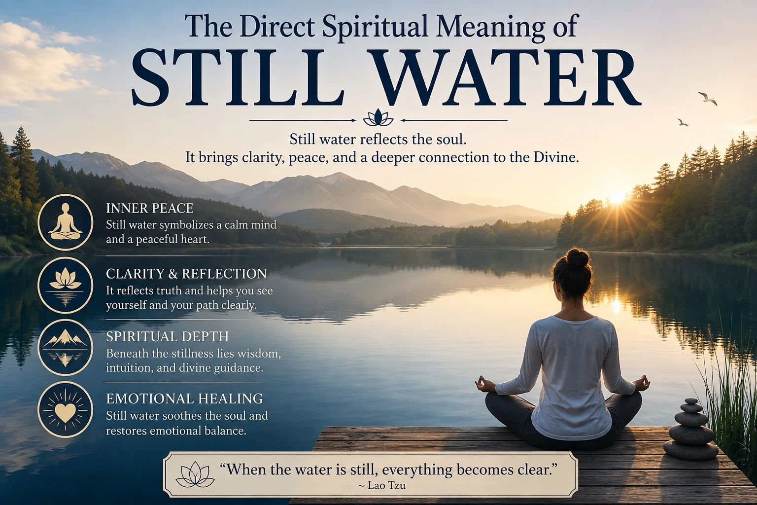 The Direct Spiritual Meaning of Still Water