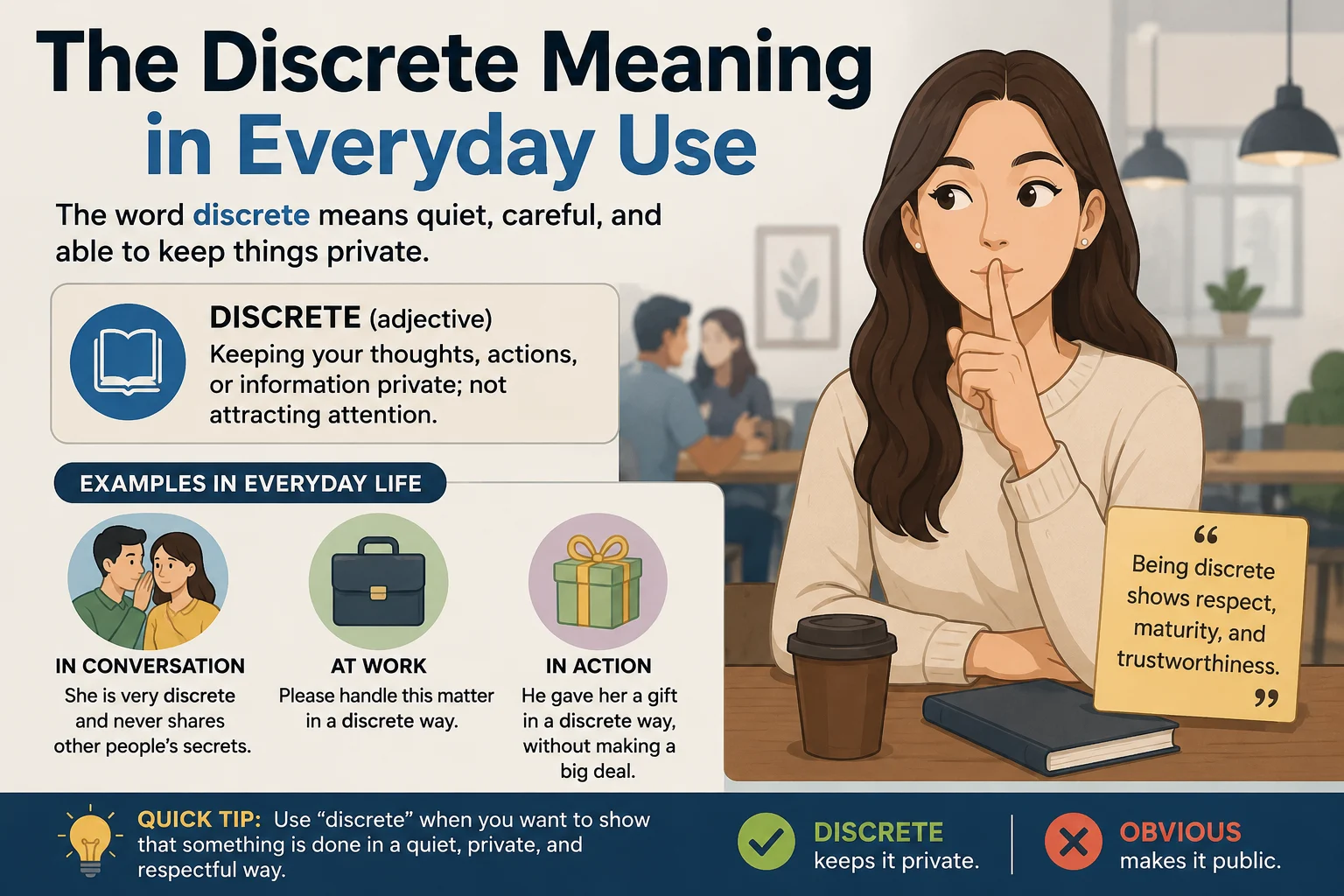 The Discrete Meaning in Everyday Use