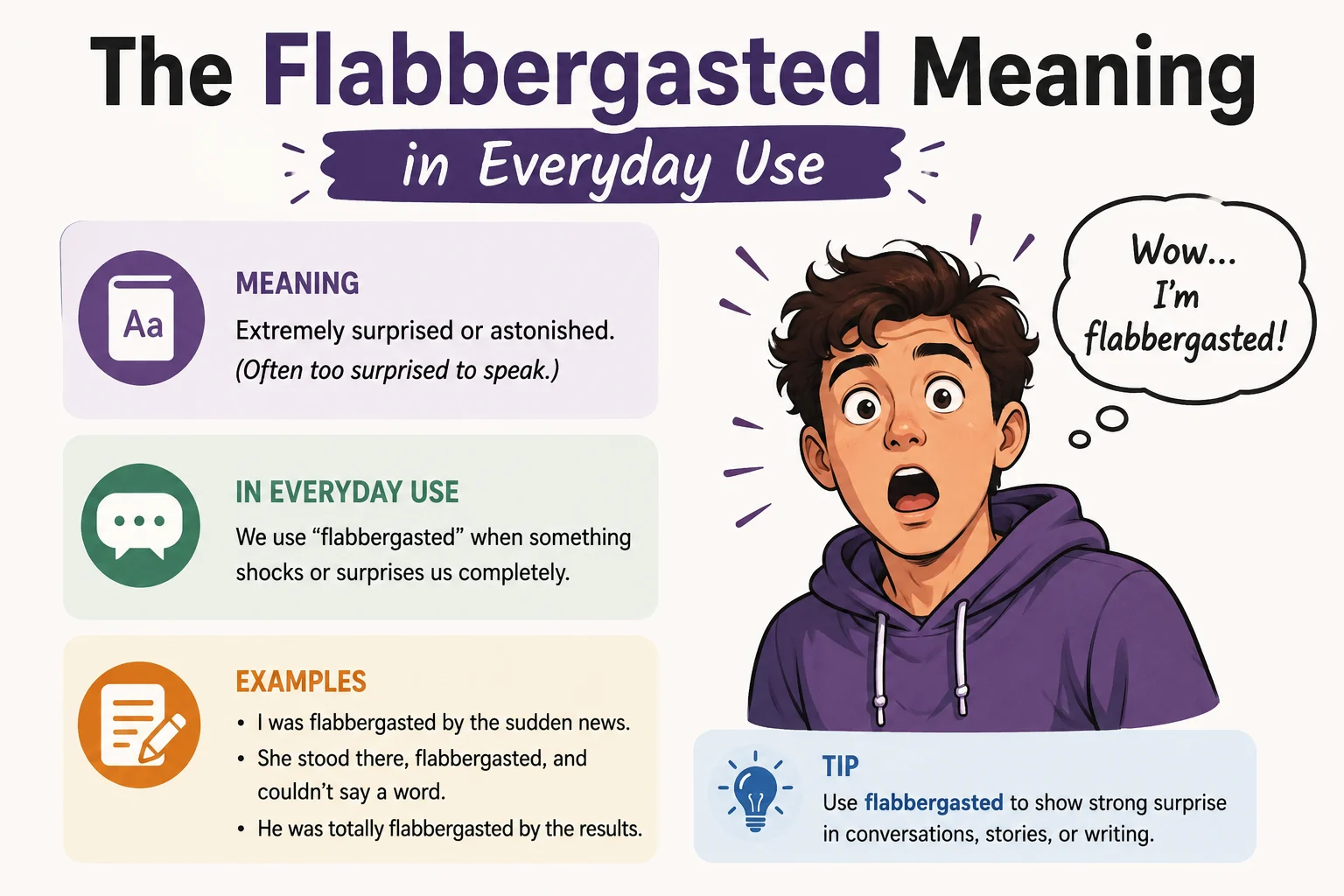 The Flabbergasted Meaning in Everyday Use