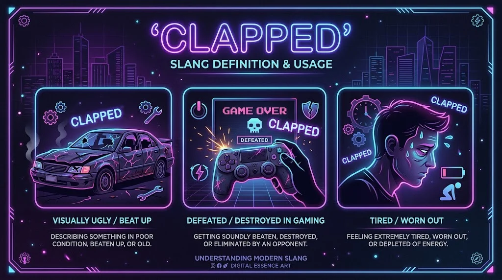 What Does Clapped Mean in Slang