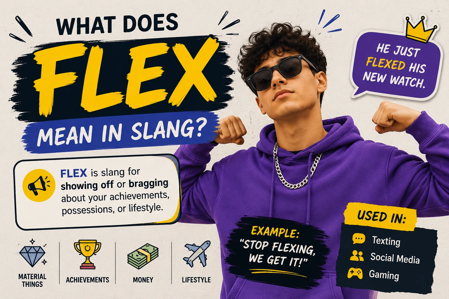 What Does Flex Mean in Slang?