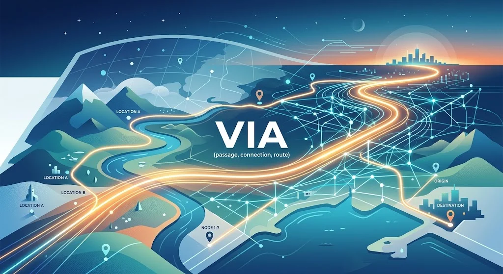 What Does Via Mean