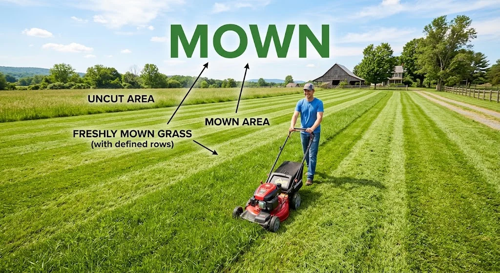 What Is the Meaning of Mown