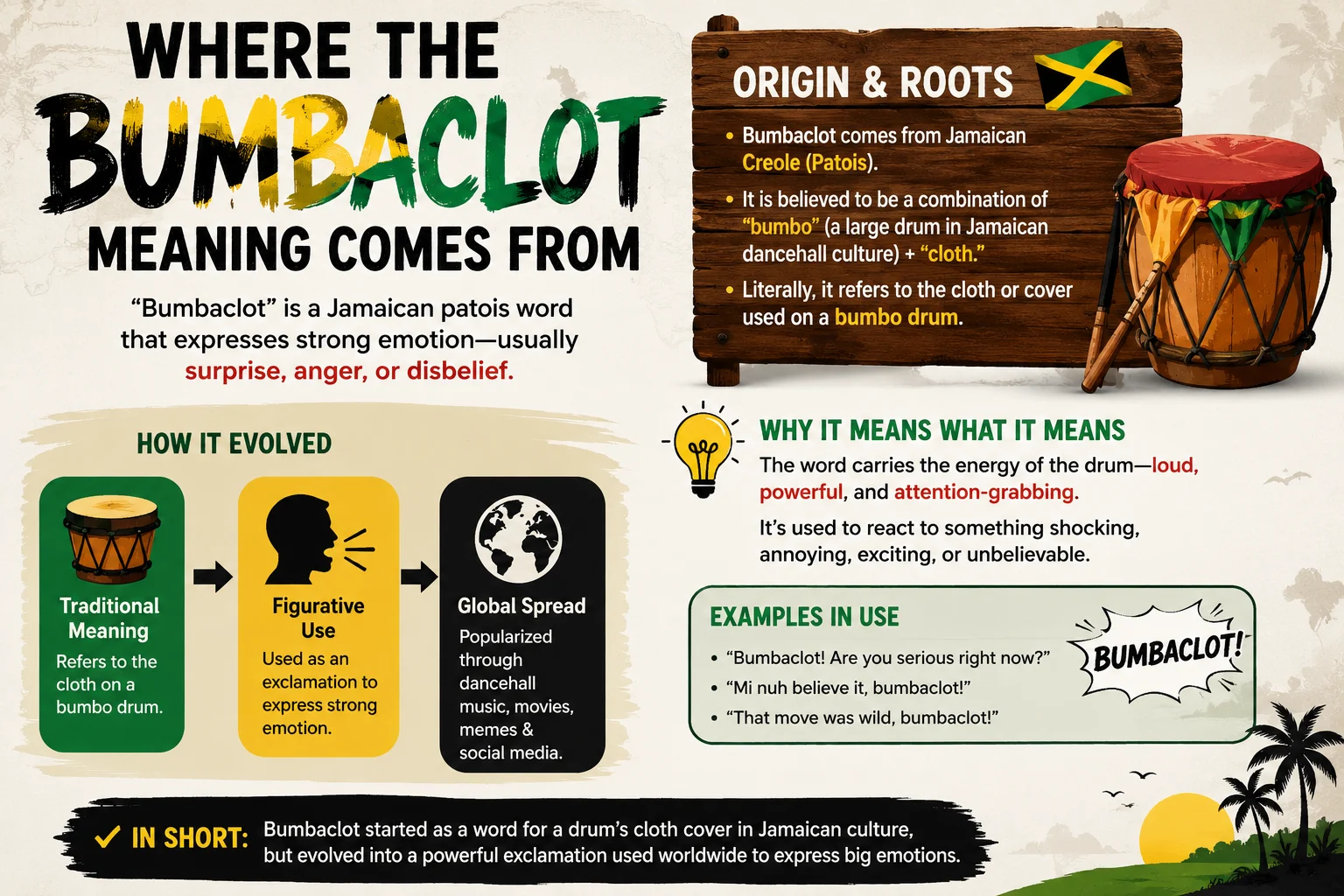 Where the Bumbaclot Meaning Comes From