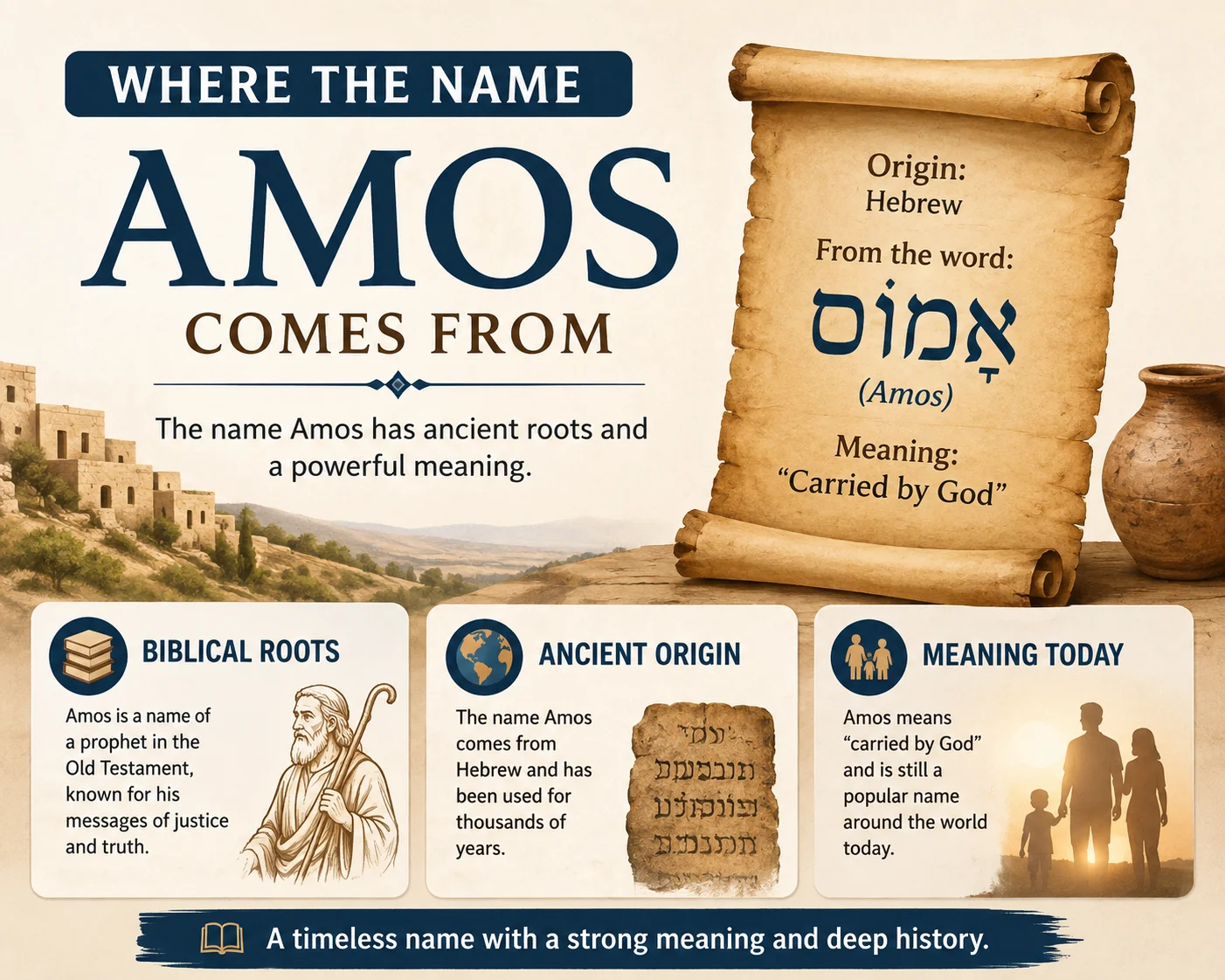 Where the Name Amos Comes From