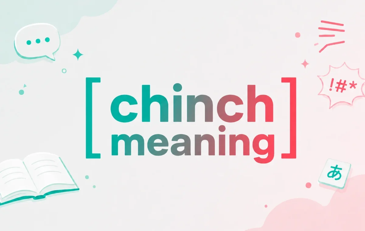 Chinch Meaning Solved: The Clear, Useful Breakdown (2026)
