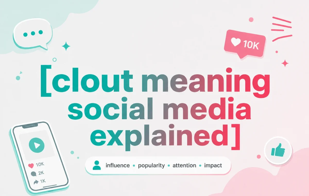 Clout Meaning Social Media Explained: Powerful Guide (2026)