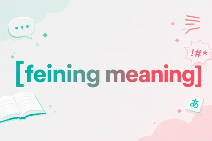 Feining Meaning: The Ultimate, Easy Explanation (2026)