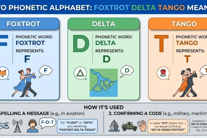 Foxtrot Delta Tango Meaning is the best in 2026