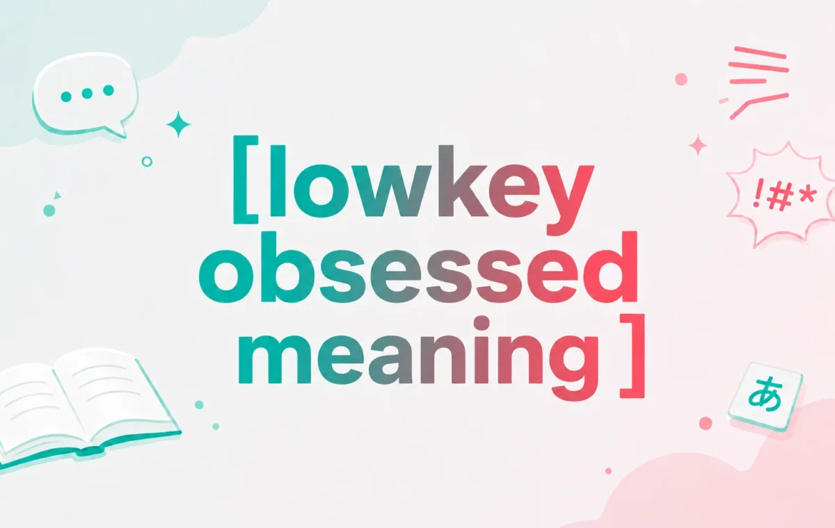 Lowkey Obsessed Meaning: Empowering Slang Guide (2026)