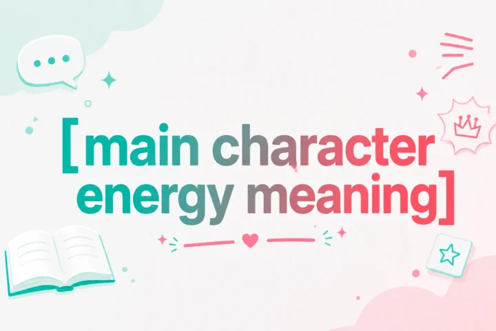 Main Character Energy Meaning: Powerful Positive Confidence. (2026)