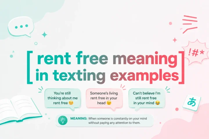Powerful Rent Free Meaning in Texting Examples (2026)
