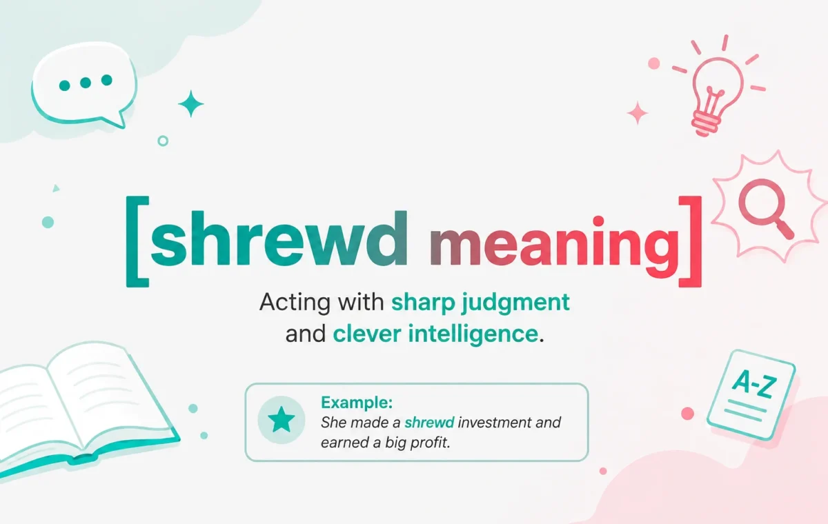 Shrewd Meaning: The Essential, Helpful Guide (2026)