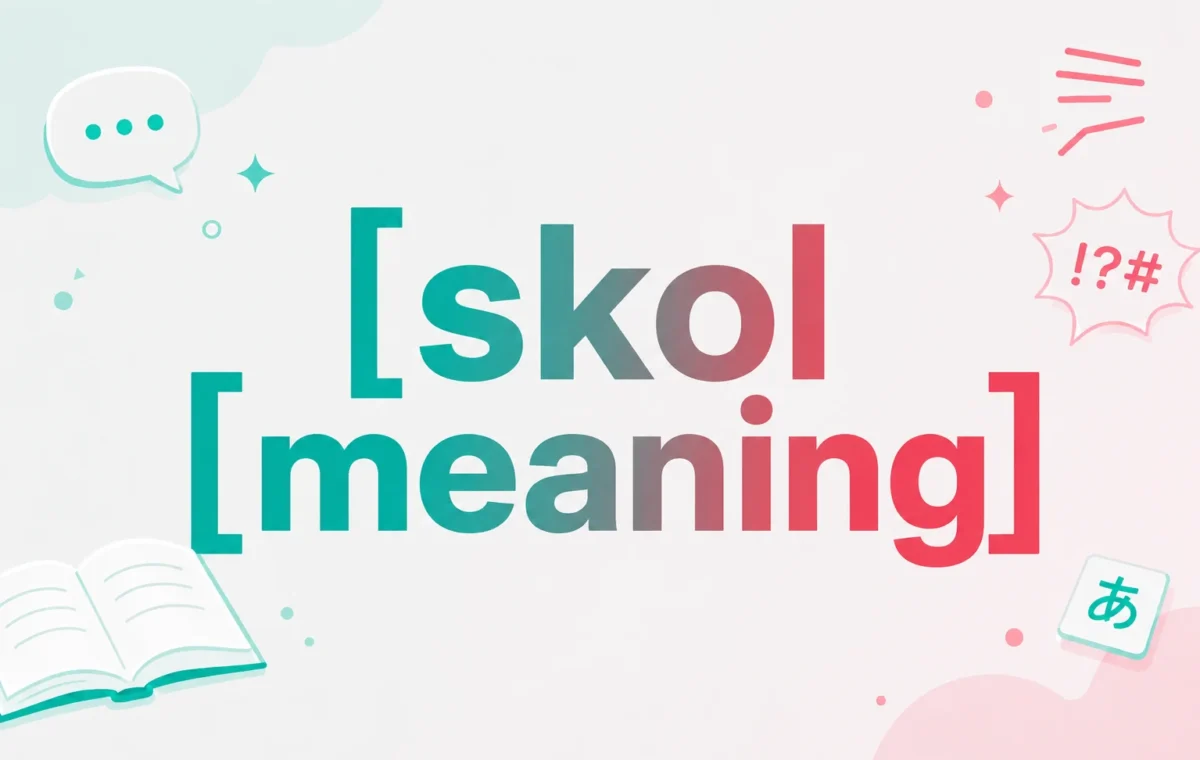 Skol Meaning: A Joyful Word for Cheers (2026)