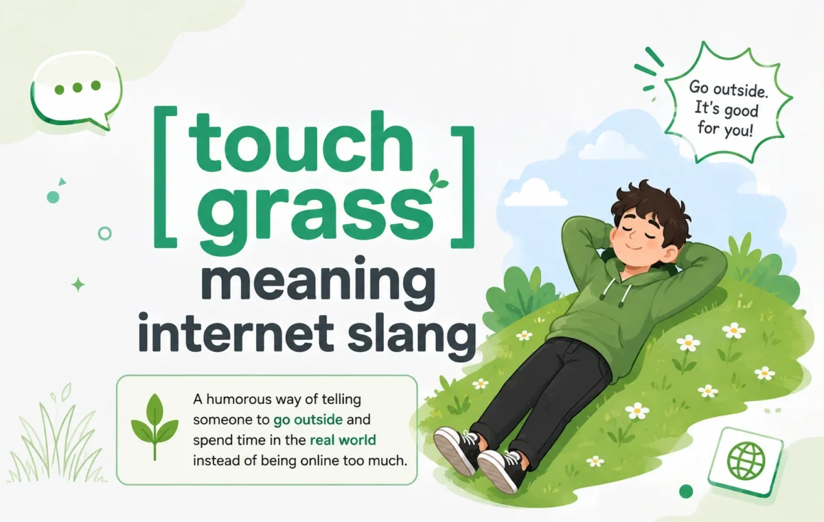 Touch Grass Meaning Internet Slang: The Ultimate Guide to This Popular Phrase (2026)