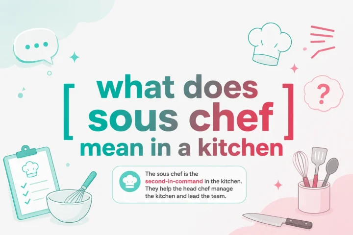 What Does Sous Chef Mean in a Kitchen? A Masterful Leadership Role (2026)